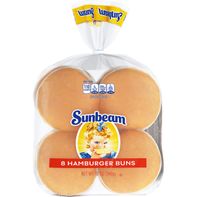 Sunbeam Enriched Hamburger Buns️ DestGlow