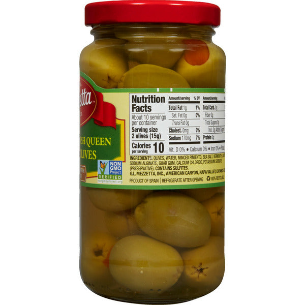 Mezzetta Imported Spanish Queen Martini Olives