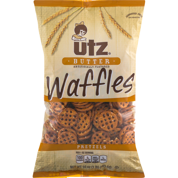 Utz Butter Waffles Pretzels