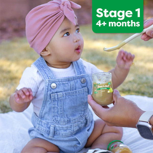 Beech-Nut Organics Stage 1 Organic Baby Food, Pear, 4 oz Jar