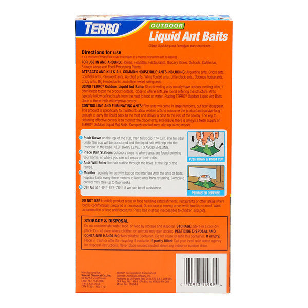 TERRO Outdoor Liquid Ant Baits