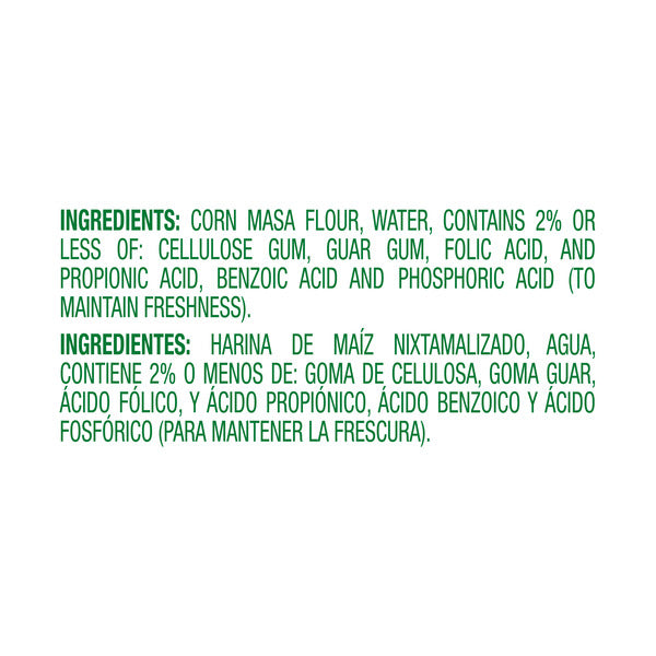 Guerrero White Corn/De Maiz Blanco Tortillas