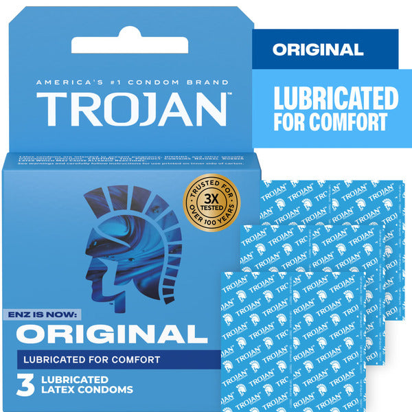 Trojan Original Lubricated Latex Condoms