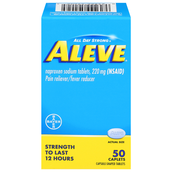 Aleve Pain Reliever/Fever Reducer, Caplets