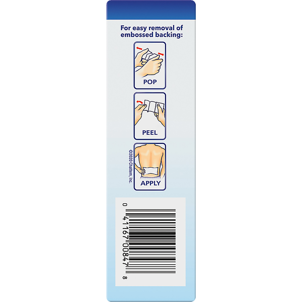 Icy Hot Pain Relief Patch, XL