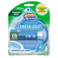 Scrubbing Bubbles® Fresh Gel Toilet Cleaning Stamp...
️