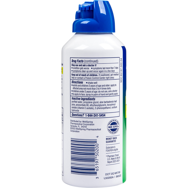 Solarcaine Burn Pain Relief