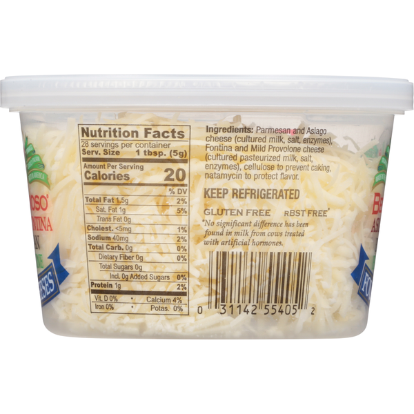 BelGioioso Freshly Shredded Cheese, Four Cheese
