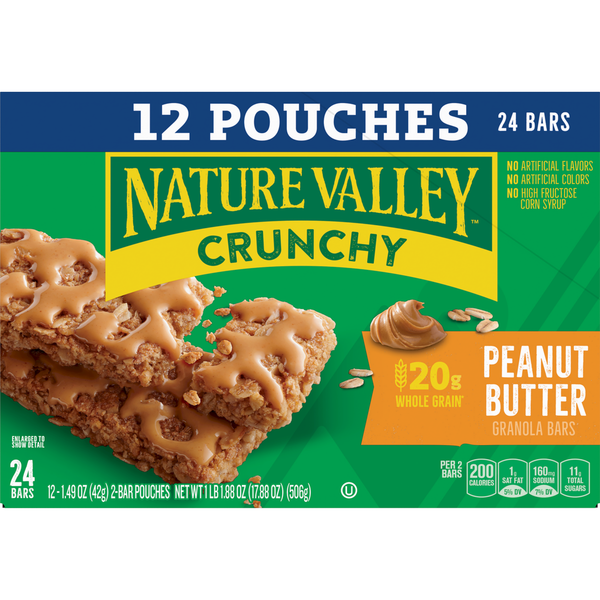 Nature Valley Peanut Butter Crunchy Granola Bars