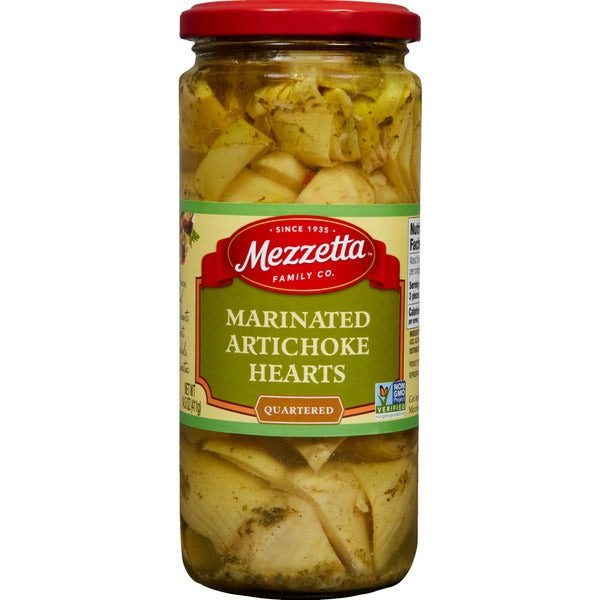 Mezzetta Marinated Artichoke Hearts Quartered