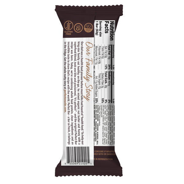 Perfect Bar Dark Chocolate Almond Protein Bar, Gluten-Free 2 oz