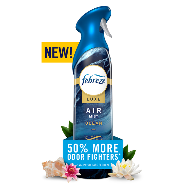 Febreze Air Mist Luxe Air Freshener Spray, Ocean Scent