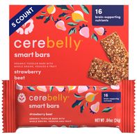 Cerebelly Organic Strawberry Beet, Smart Bar️