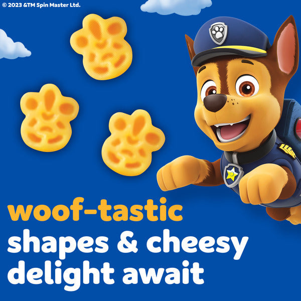 Kraft Mac & Cheese Easy Microwavable Dinner with Nickelodeon Paw Patrol Pasta Shapes