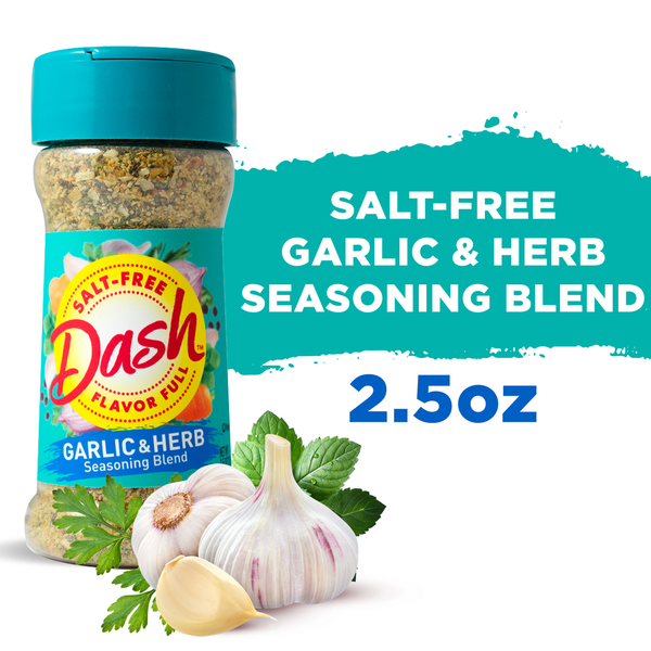 Dash Salt-Free Seasoning Blend Garlic & Herb