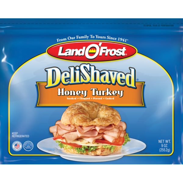 Land O’Frost DeliShaved Honey Turkey