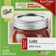 Ball Lids, SureTight, Regular Mouth️