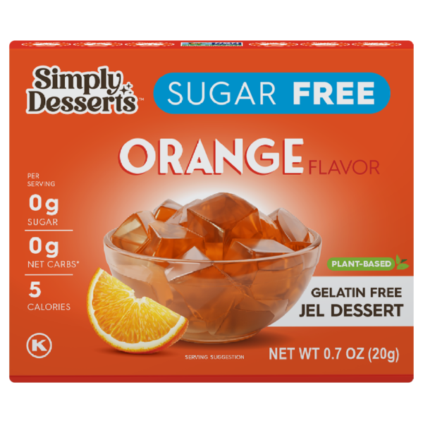 Simply Desserts Sugar Free Orange Jel