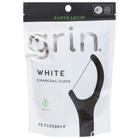 Grin Oral Care FLOSSPYX Flosspyx, Minty, White️