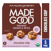 MadeGood Organic Chocolate Chip Granola Bites️