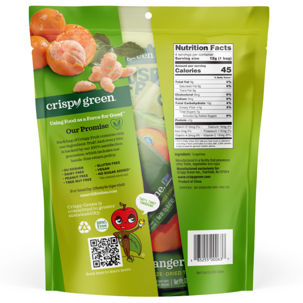 Crispy Green Crispy Fruit All Tangerine