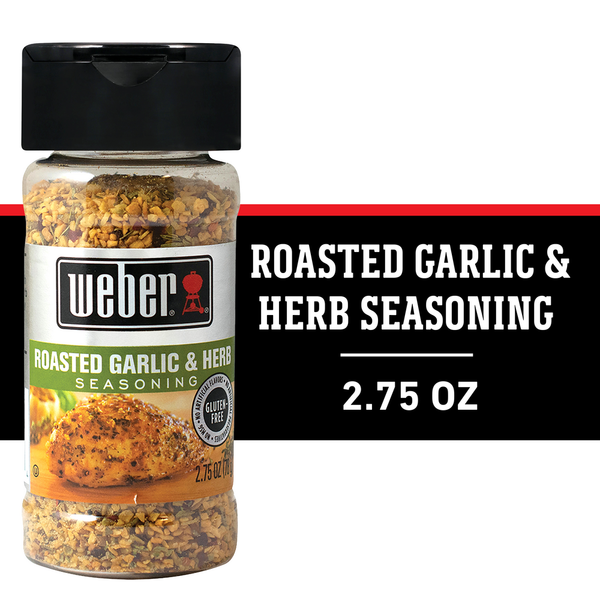 Weber Roasted Garlic & Herb Seasoning, Kosher