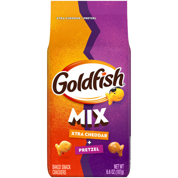 Pepperidge Farm Goldfish Flavor Blasted Xtra Cheddar + Pretzel Baked Snack Crackers