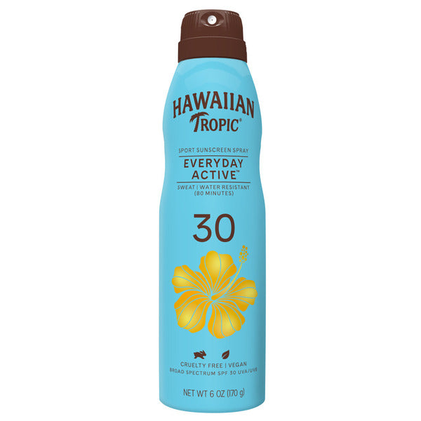 Hawaiian Tropic Everyday Active Sport Sunscreen Spray SPF 30
