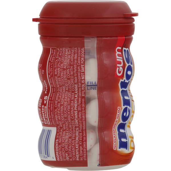 Mentos Gum, Sugar Free, Cinnamon