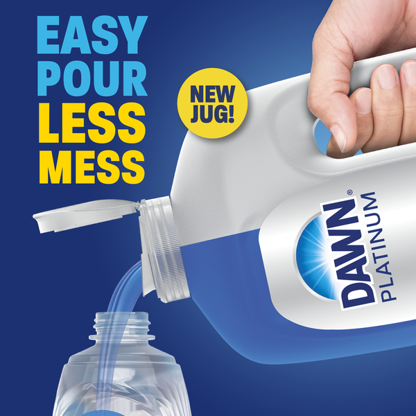 Dawn Platinum Refill Jug Dish Soap Fresh Rain