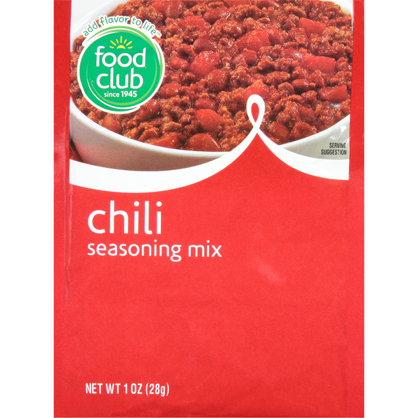 Food Club Seasoning Mix, Chili