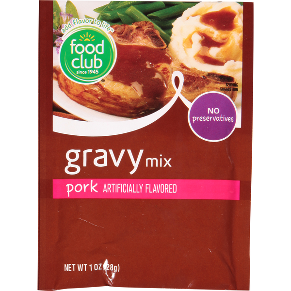 Food Club Gravy Mix, Pork