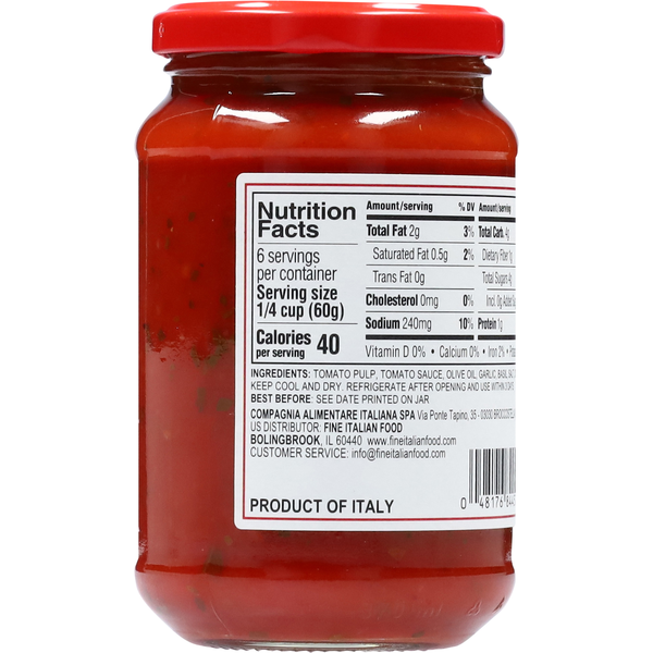 Mantova 100% Italian Pizza Sauce