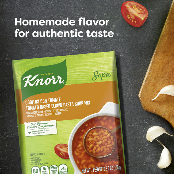 Knorr Sopa/Pasta Soup Mix Tomato Based Elbow Pasta
