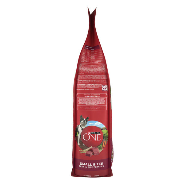 Purina ONE Small Bites Beef and Rice Formula Small Dog Food Dry
