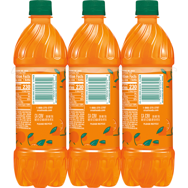 Crush Soda, Orange