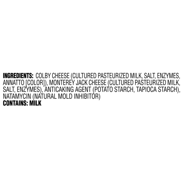 Borden Finely Shredded Cheese, Colby & Monterey Jack