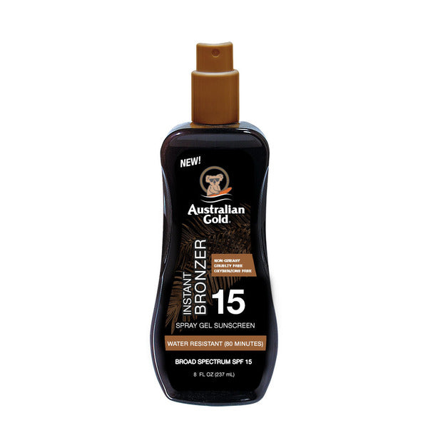 Australian Gold Classic SPF 15 Spray Gel with Bronzer