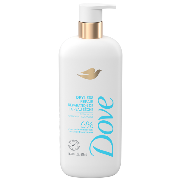 Dove Dryness Repair Body Wash DestGlow