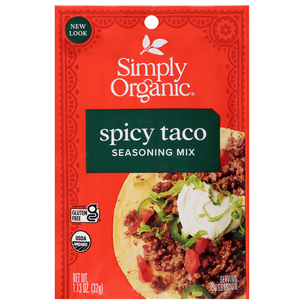 Simply Organic Spicy Taco Seasoning Mix