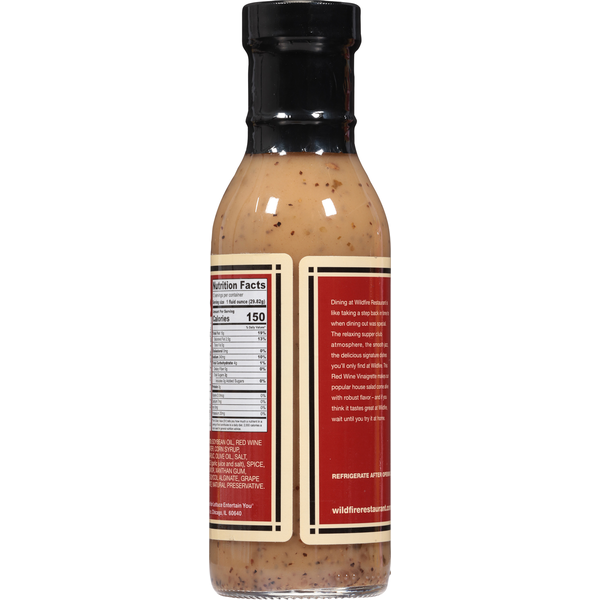 Wildfire Red Wine Vinaigrette Salad Dressing