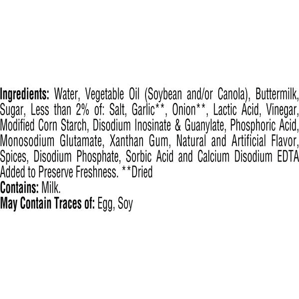 Hidden Valley Buttermilk Ranch Topping and Dressing