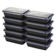 GoodCook Meal Prep Food Storage Rectangle Single C...
️