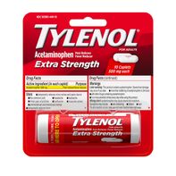 TYLENOL Extra Strength Pain Relief Caplets with 50...
️