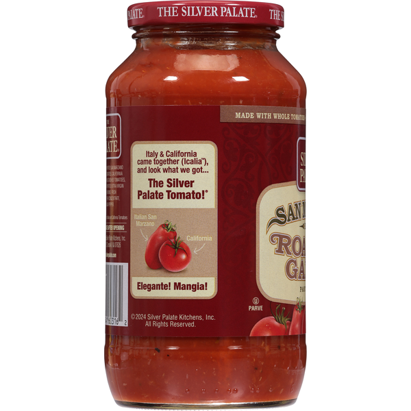 The Silver Palate San Marzano Blend Roasted Garlic Pasta Sauce