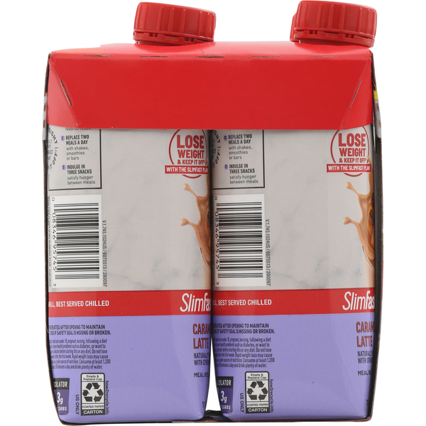 SlimFast Coffee House Caramel Latte Meal Replacement Shake