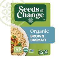 SEEDS OF CHANGE Organic Brown Basmati Rice Pouch️