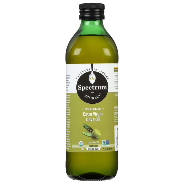 Spectrum Extra Virgin Olive Oil, Organic