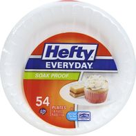 Hefty Plates, Soak Proof, 7 Inch️