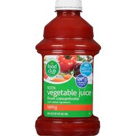 Food Club 100% Vegetable Juice, from Concentrate, ...
️